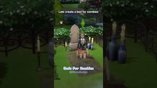 Zombie Grave Beds | Sims Spooky Season #ad #thesims4