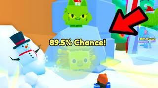 Breaking Ice for FREE HUGES in Pet Simulator 99