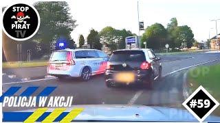 POLICJA W AKCJI #59 - Skradziony Volkswagen, Trzech na skuterze, Niezniszczalna Toyota, akcja z Audi