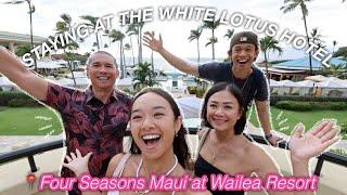 STAYING AT THE WHITE LOTUS HOTEL | Four Seasons Maui at Wailea Resort