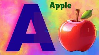 A to Z Phonics Sound : A is for  | Learn and  Nursery Rhymes in English