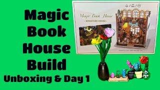 Magic Book House Build-Unboxing and Day 1