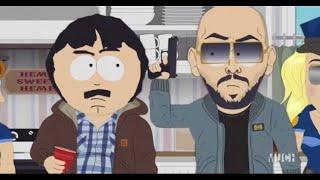 Andrew Tate in the new south park episode