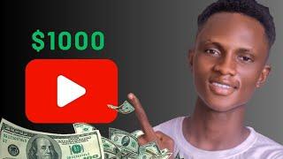 How to make $1000 every month on YouTube - Hausa