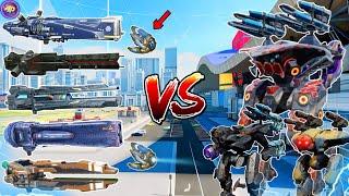  ALL SNIPER WEAPONS WITH SOLAR DRONE DAMAGE COMPARISON WAR ROBOTS WR || LONG RANGE ||