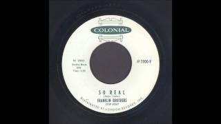 The Franklin Brothers - So Real - Rockabilly 45