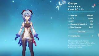 GANYU MAX ASCEND | PULLING FOR GANYU / LEVELING UP EXP AND TALENT