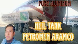 Pure aluminum tank heil petromen Aramco