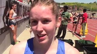 Clare Mullin of Sitka 4th Place Girls Invitational 800, 8th Invitational Mile at Mt. SAC Relays