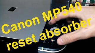 Canon MP540 reset absorber