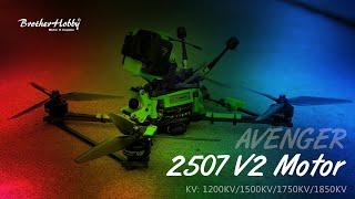 Hyperlite Floss 3.0 HD 7" Long Rang w/GPS, BrotherHobby Avenger 2507 V2 1850KV Motor