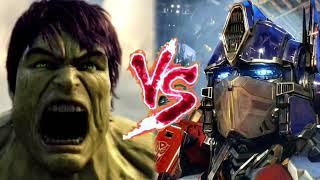 HULK vs OPTIMUS PRIME - Epic Supercut Battle!