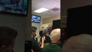 Habername.com Kemal Bozkurt ask’s Brad Stevens a question (Celtics Coach)