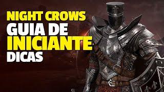 NIGHT CROWS como COMEÇAR a JOGAR guia para INICIANTES