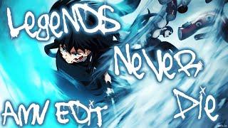 「AMV」Demon Slayer - Muichiro VS Gyokko「Legends Never Die」