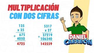 MULTIPLICACIÓN CON DOS CIFRAS Super fácil - Para principiantes