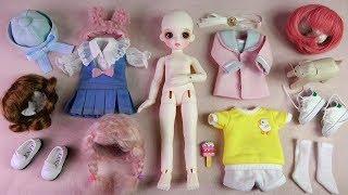 리나슈슈한정 체리블라썸 미요개봉LINA chouchou Limited Cherry Blossom Miyo Unboxing/Ball Jointed Doll/asmr/구관