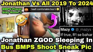 Jonathan ZGOD Sleeping In BMPS Bus  BMPS Hotel Room & Shoot Sneak Pic  Jonathan Vs All 