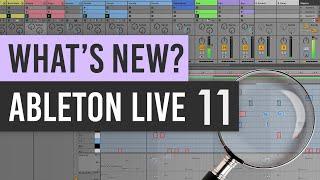 Ableton Live 11: WHAT'S NEW? (Every New Feature Explained, Comping, Devices, Interface)