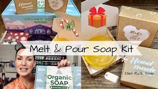 Testing & Review of a Fun & Easy DIY Organic Melt & Pour Soap Making Kit  | Ellen Ruth Soap