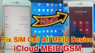 MEID iCloud Unlock With 1000% CAll FIX FREE,Notifications & Restart Fix