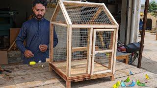 Cage Building: Making Safe and Stylish Wooden Birds Cage | Create a Happy Home for Your Parrots