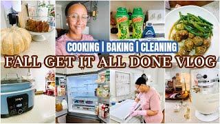 GET IT ALL DONE | HOMEMAKING MOTIVATION | COOK WITH ME | BAKING A CHEESECAKE | DEEP CLEANING FRIDGE