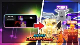 I Spent 72hrs Maxing Out the STRONGEST 7DS Champions in Anime Champion Simulator...