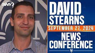 David Stearns on Atlanta postponement, Mets pitching depth, and Luisangel Acuña | SNY