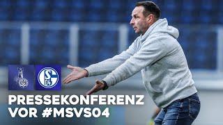 "Schalke will die Oberliga verhindern" | Pressekonferenz | #MSVS04 | ZebraTV | 12.03.2025