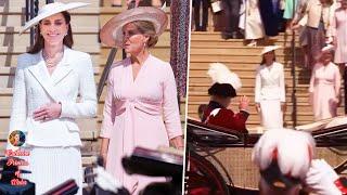 Catherine’s GRACEFUL CURTSY In Sync With Sophie To King Charles At Garter Day Stuns Onlookers