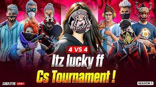 ITZ LUCKY FF LIVEE..!!  #SEASON 1  TOUNAMENT day 4  #ITZLUCKYFF#FREEFIRE#FF