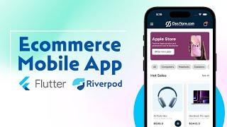 Flutter E-Commerce App with Riverpod State management