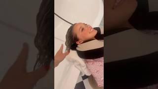 Hair wash dayyy 🫶 #fyp #viral #hair #momanddaughter #mom #daughter #teen #preppy #asmr