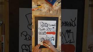 На канале все про граффити #graffiti #wekman #art #drawing #youtubeshorts #граффити #мотивация