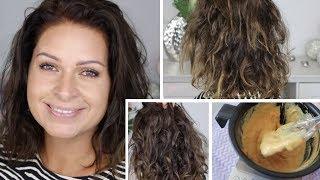 Haare selber färben zu Hause I Curly Girl Methode Update I Haarfarbe I Mamacobeauty