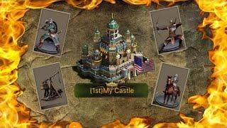 Обучение! Отряд для атаки на 9 уровне солдат! Clash of Kings The West