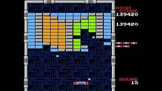 [TAS] NES Arkanoid "warpless" by eien86 in 10:56.12