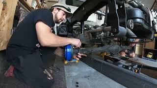 Suzuki Carry lift block install