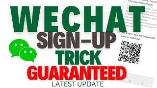 Wechat Sign Up Without Qr Code - How To Create WeChat Account Without Qr Code