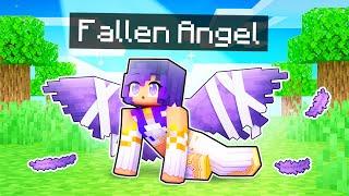 Playing as a FALLEN ANGEL In Minecraft!