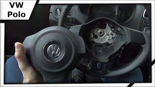 Cнимаем подушку безопасности VW Polo