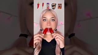 Spicy food #asmr  which one is your favorite?