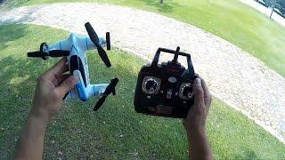 Syma x9 Flycar Quadcopter mini flight review