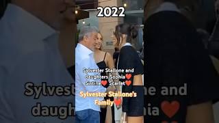 Sylvester Stallone’s family️ #sylvesterstallone #syl #rocky #rambo #beforeandafter