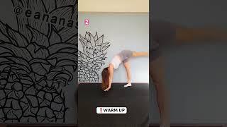 Easy Front Walkover Tutorial #shorts #stretching #homeworkout #gymnastics #flexibility #walkover