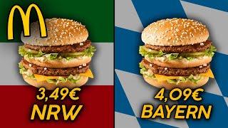 McDonalds - Darum sind die Preise in DEUTSCHLAND so unterschiedlich!