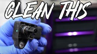 Sluggish 3.0 Duramax? Check your MAP Sensor | GM Tech Shows you How To Clean p0106