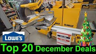 Top 20 December Deals @ Lowes