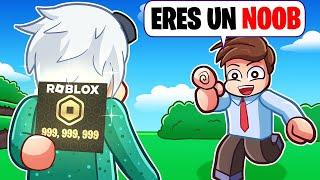 ¡HAGO QUE SOY NOOB con más de 100,000 ROBUX en Roblox!